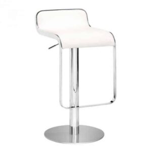 Equino White Bar Stool