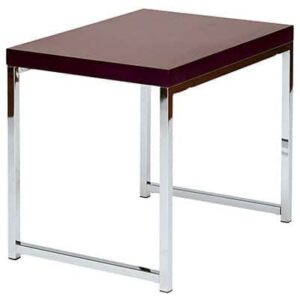Mocha Club End Table