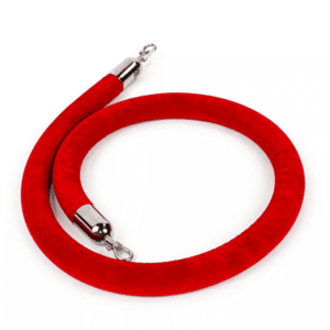 6ft Red Velour Rope