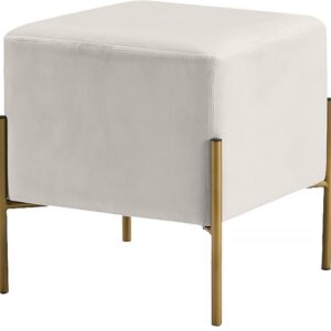 Sophia Cream Ottoman