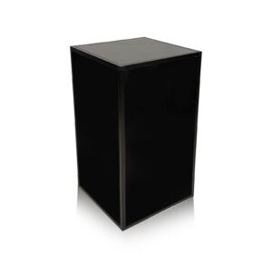 Black Acrylic Corner Bar